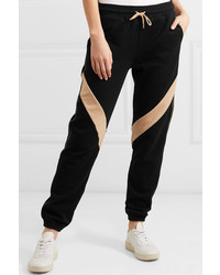 Ninety Percent Striped Organic Cotton Jersey Track Pants