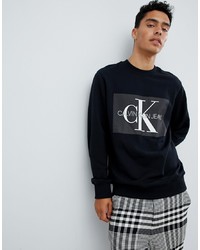 Calvin Klein Jeans 90s Reissuesweatshirt Black
