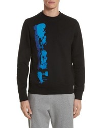 PS Paul Smith Abstract Brush Graphic Sweatshirt