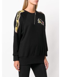 Givenchy Asymmetric Zipped Sweatshirt