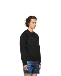 DSQUARED2 Black 24 7star Sweatshirt