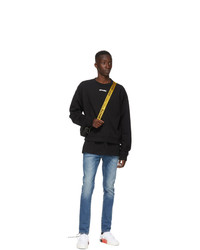 Off-White Black And Blue Marker Arrows Sweatshirt