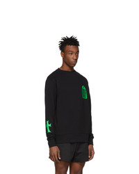 Sss World Corp Black And Green Snoop Dogg Edition Tombstone Sweatshirt