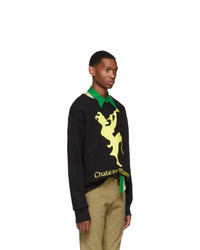 Gucci Black And Yellow Chateau Marmont Sweatshirt
