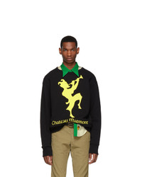 Gucci Black And Yellow Chateau Marmont Sweatshirt