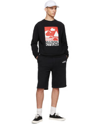 MAISON KITSUNÉ Black Anthony Burrill Edition Sweatshirt