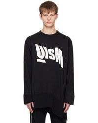 Undercoverism Black Asymmetric Sweatshirt