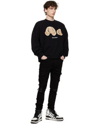 Palm Angels Black Bear Sweatshirt