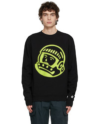 Billionaire Boys Club Black Chainstitch Astro Logo Sweater
