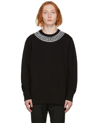 Givenchy Black Chito Chain Sweatshirt