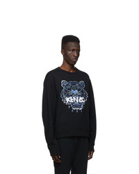 Kenzo Black Classic Tiger Sweatshirt
