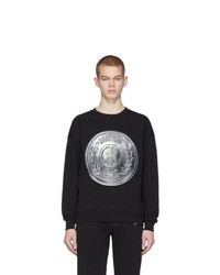 Moschino Black Coin Sweatshirt