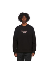 CARHARTT WORK IN PROGRESS Black Commission Sweatshirt