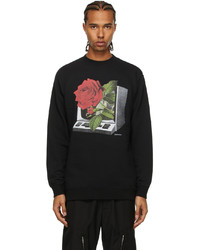 Undercoverism Black Computer Roses Sweatshirt