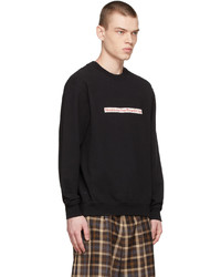 Stockholm (Surfboard) Club Black Cotton Sweatshirt