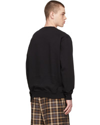 Stockholm (Surfboard) Club Black Cotton Sweatshirt