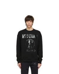 Moschino Black Double Question Mark Sweatshirt