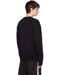 Moschino Black Double Smiley Sweatshirt