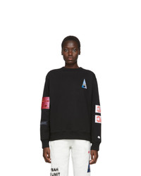 Adidas Originals By Alexander Wang Black Flex2club Sweatshirt