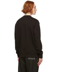 VERSACE JEANS COUTURE Black Garland Sun Sweatshirt