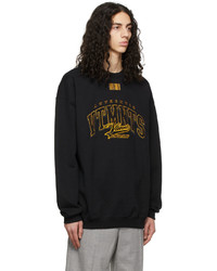VTMNTS Black Gold College Sweatshirt