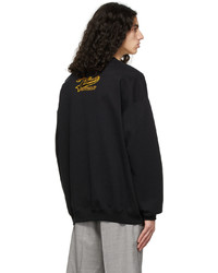 VTMNTS Black Gold College Sweatshirt