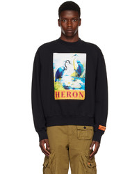 Heron Preston Black Halftone Sweatshirt