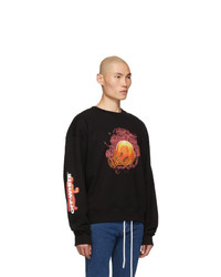 Off-White Black Hands And Planet Sweatshirt