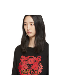 Kenzo Black Limited Edition Chinese New Year Classic Tiger Sweatshirt