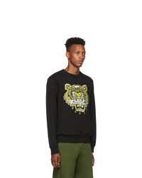 Kenzo Black Limited Edition High Summer Tiger Sweatshirt