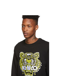 Kenzo Black Limited Edition High Summer Tiger Sweatshirt