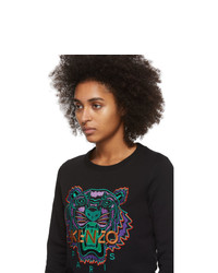 Kenzo Black Limited Edition Holiday Classic Tiger Sweatshirt