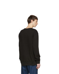Rochambeau Black Logo Core Sweatshirt
