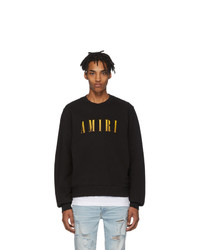 Amiri Black Logo Core Sweatshirt