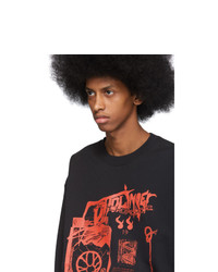 Ottolinger Black Logo Graphic Sweatshirt