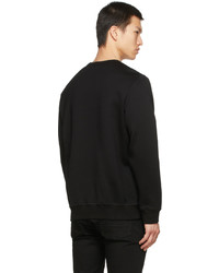 Alexander McQueen Black Logo Patch Sweatshirt