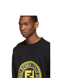 Fendi Black Logo Sweatshirt