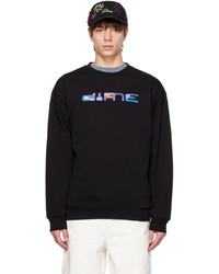Dime Black Micro Sweatshirt