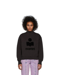 Isabel Marant Etoile Black Moby Inactif Sweatshirt