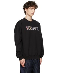 Versace Black Monogram Sweatshirt