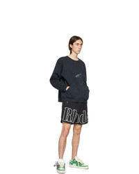 Rhude Black Nature Goose Sweatshirt