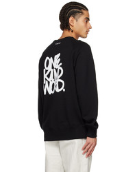Sacai Black One Kind Word Sweatshirt