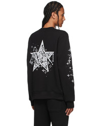 Amiri Black Paisley Star Sweatshirt