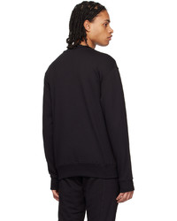 VERSACE JEANS COUTURE Black Piece Number Sweatshirt