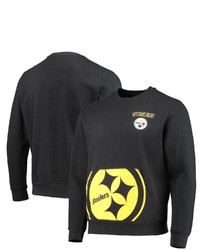 FOCO Black Pittsburgh Ers Pocket Pullover Sweater At Nordstrom