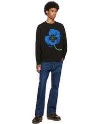 Kenzo Black Poppy Sweatshirt