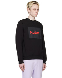 Hugo Black Print Sweatshirt