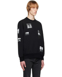 Undercover Black Printed Sweatshirt