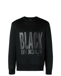 Neil Barrett Black Printed Sweatshirt