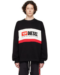Diesel Black S Treapy Division Sweatshirt